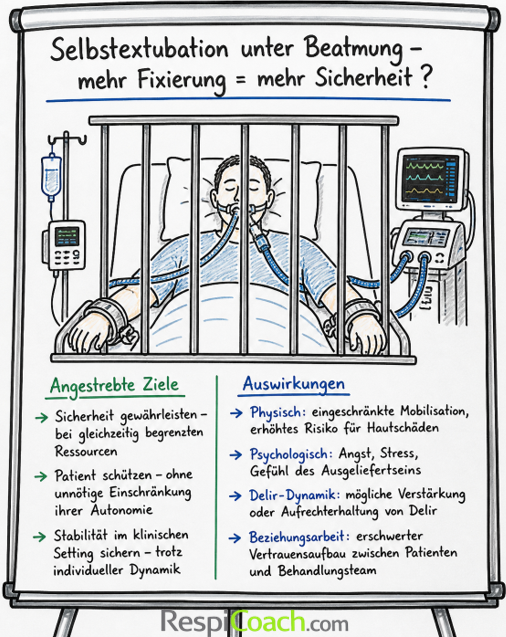 FEM zur Prävention der Selbstextubation