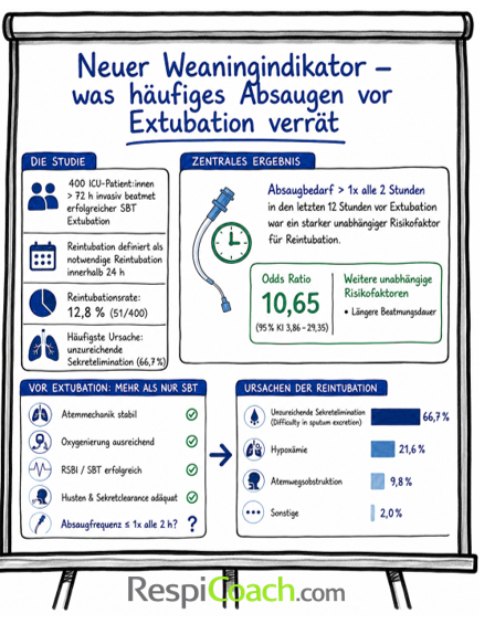 Weaning und Absaughäufigkeit